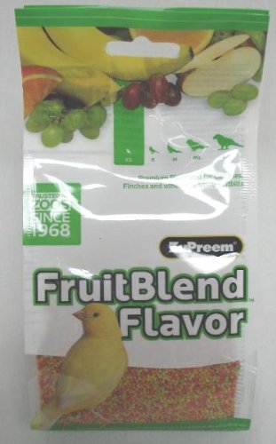 ZUPREEM 230305 Fruitblend X-Small Canary/FInch Food, 14-Ounce