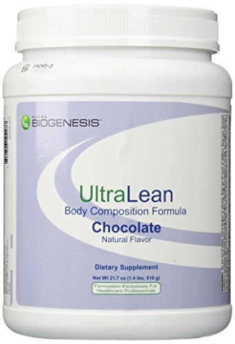 BioGenesis Ultralean Body Composition Formula Whey Fine Powder, Chocolate, 1.4 Pound