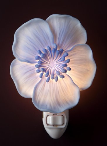 Baby Blue Nightlight - Ibis & Orchid Designs Flowers of Light Collection