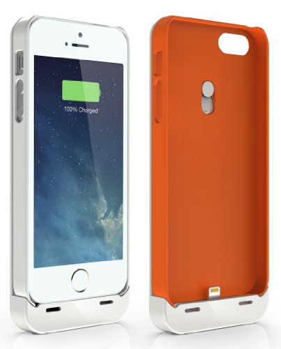 Jackery® Leaf Premium iPhone 5S Charger Case Power Bank for iPhone 5s and iPhone 5