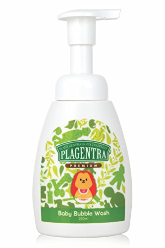 Plagentra Baby Bubble Wash - Natural Foaming Baby Wash, 8.81 Ounce