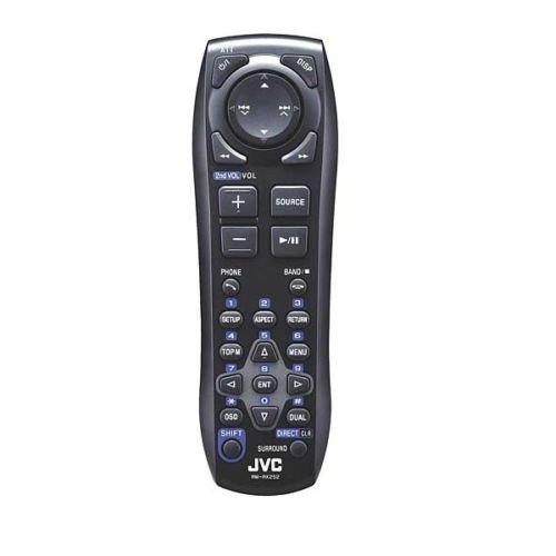 JVC RM-RK252P Wireless Remote Control for Select JVC DVD/Navigation Car Receivers