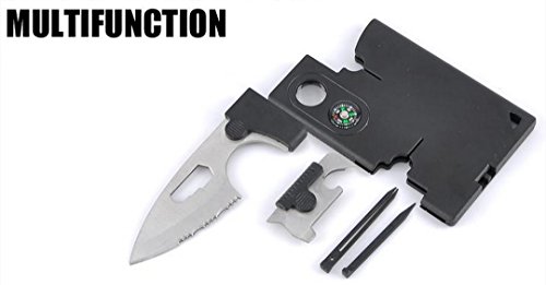 SOG Specialty Knives & Tools Credit Card Companion with 9 Tools - Outdoor Survival, Camping, Training, Pocket Tool- Guaranteed to Work!