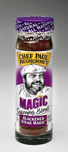 Chef Paul Prudhomme's Magic Seasoning Blends ~ Blackened Steak Magic, 1.8-Ounce Bottle