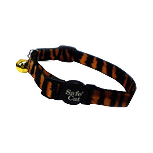 Coastal Pet 06781 A TIG12 Adjustable Cat Collar, 12-Inch, Tiger