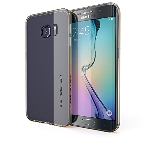 Galaxy S6 Edge Case, Ghostek® Cloak Series for Samsung Galaxy S6 Edge Slim Premium Hybrid Impact Armor Hard Cover Case | Lifetime Warranty Exchange | Aluminum Bumper | Clear TPU | Ultra Fit