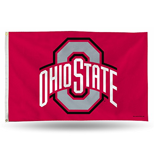 NCAA Ohio State Buckeyes Banner Flag 3-Foot by 5-Foot
