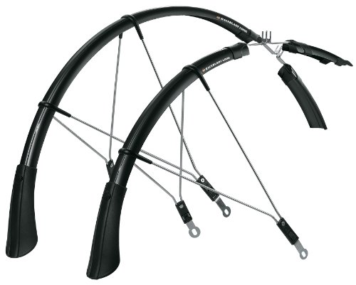 SKS Raceblade Long Bicycle Fender Set (Black, 700 x 18-23 Tires)
