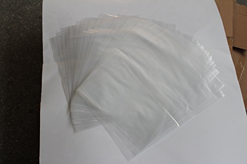 Pack of 100, 7 Inch X 9 Inch Plastic Bags Clear-flat Open Clear Plastic Poly Bags