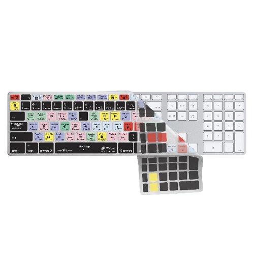 KB Covers Final Cut Pro/Express Keyboard Cover for Apple Ultra-Thin Keyboard, Clear