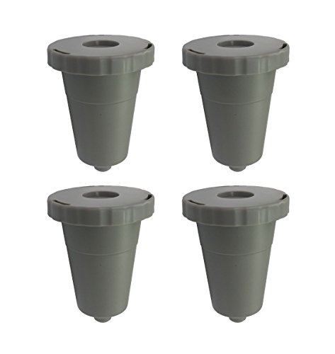 My K-cup Style Coffee Filter for Keurig Replacement 4-pack Set Fits B30 B40 B50 B60 B70 & K30 K40 K60 and K70 Series