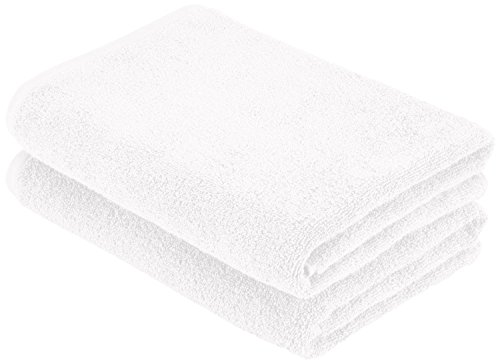 Crafts Linen Supreme 600 gsm Egyptian Cotton Bath Towel, White