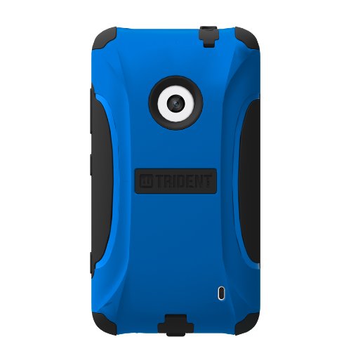 Trident Case AG-LUMIA520-BLU Aegis Series Case for Nokia Lumia 520 - Retail Packaging - Blue