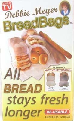 As Seen On TV Debbie Meyer Bread Bags (Equivalent to 120 bags)