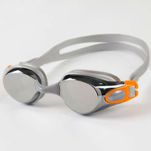 Ispeed Mirror Pro Swim Goggle (Silver/Orange)