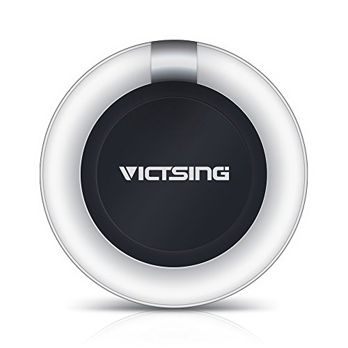 Wireless Charger, VicTsing® Qi Wireless Charger Dock Station Wireless Charging Pad for Samsung S6 S6 Edge, Note 5, Nexus 4 / 5 / 6 / 7, Nokia Lumia, LG Vu2, HTC 8X/Droid DNA and All Qi-enabled Devices Phones