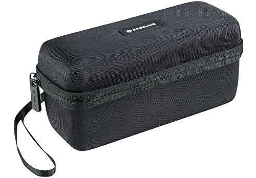 Caseling Hard Case for Rocktech Wireless Portable Bluetooth Speakers. - Mesh Pocket for Cables.