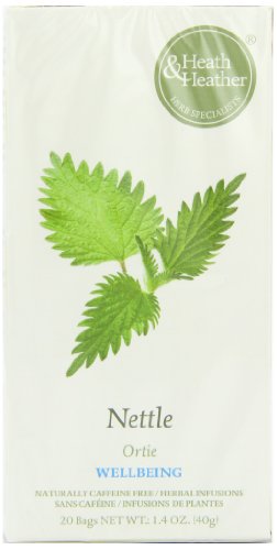 Heath and Heather Nettle Herbal Infusions 20 Teabags (Pack of 6, Total 120 Teabags)