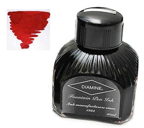 Diamine Refills Red Dragon Bottled Ink 80mL - DM-7077