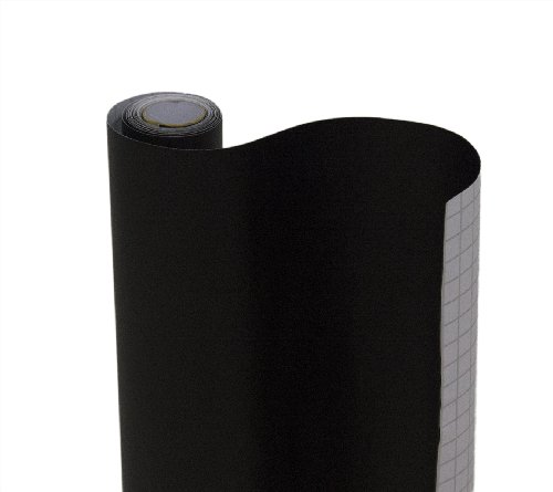MOACC Sticky Back Chalkboard Contact Paper Stickers Roll Black -Great for Walls 18 x 79