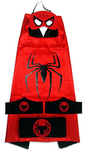 MyTinyHeroes Children's Superhero Costume - 5 Pc Set - Spiderman