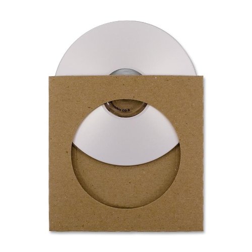 Guided Products ReSleeve View Recycled Cardboard CD Sleeve, 25 Pack (GDP00083)