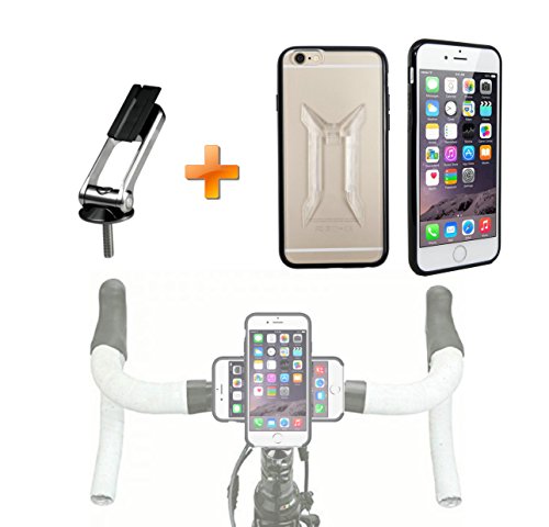JEBSENS - New ClipGRIP Stemcap / Handle Bar Bike Mount Holder with ClipGrip Case for iPhone 6 4.7, iPhone 6+ 5.5, Samsung Galaxy S4 S5, Note3, Note2