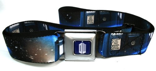 Doctor Who Tardis in Space Seatbelt Belt (One Size 24-38)