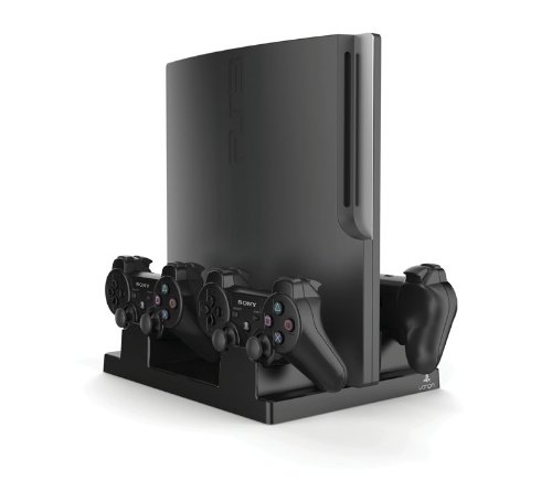 Official Sony PlayStation 3 Licensed Mains Powered Quad Vertical Charging Stand (PS3)