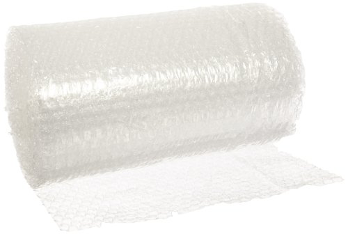 Pratt Polyethylene Economy Perforated Bubble Roll, PRA3266027,  30' Length x 12 Width, 3/16 Thick, Clear