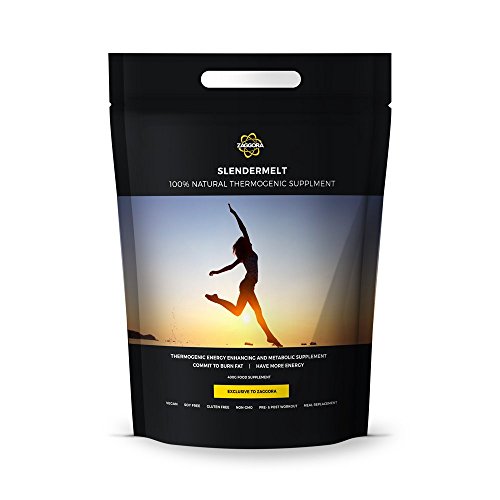 Zaggora SlenderMelt Pre-Workout Thermogenic Fat Burn and Weight Loss Energy Enhancing Supplement