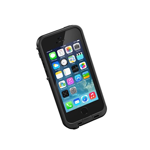 LifeProof FRE SERIES Waterproof Case for iPhone 5/5s/SE - Retail Packaging - BLACK