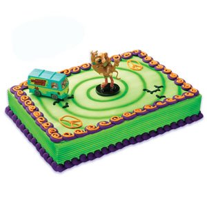 Scooby Doo And Mystery Machine Party Cake Topper Set