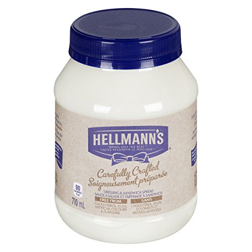 HELLMANN'S Carefully Crafted Dressing and Sandwich Spread 710 Milliliter, Packaging May Vary