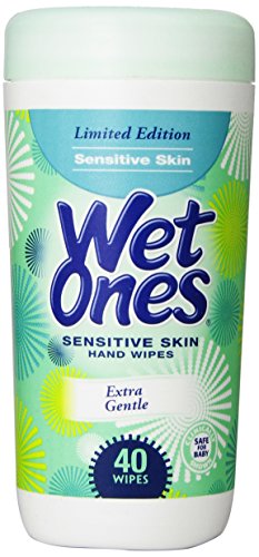 Wet Ones Sensitive Skin Wipes - Fragrance Free - 40 ct