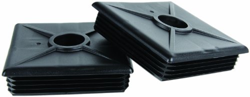 Camco 40303-X RV Bumper Caps - 2 pack (Black)