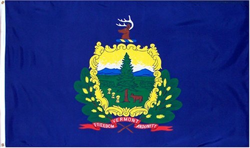Vermont 3ft x 5ft Polyester Flag 3x5 poly