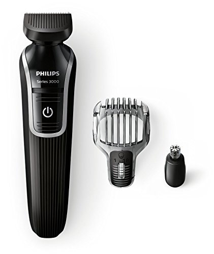 Philips QG3320/15 Serie 3000 Grooming Kit Rifinitore Barba e Capelli, 3 in 1