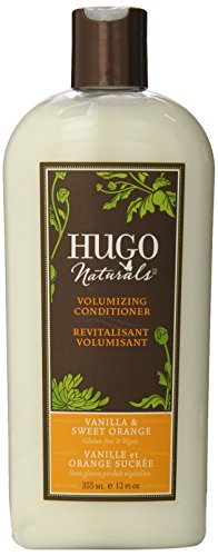 Hugo Naturals Volumizing Conditioner, Vanilla and Sweet Orange, 12-Ounce