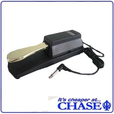 Chase CSP001 Keyboard Universal Sustain Pedal for Yamaha, Casio, Roland, Korg Digital Piano