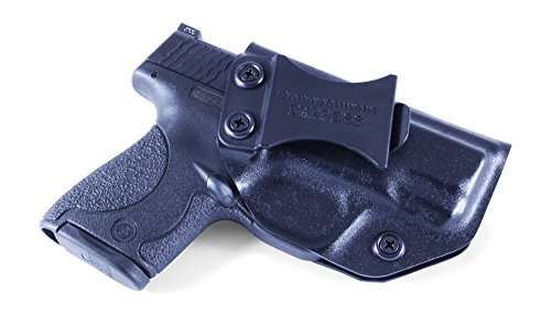 Concealment Express IWB KYDEX Holster: fits S&W M&P Shield 9/40 (Black - Right Hand)