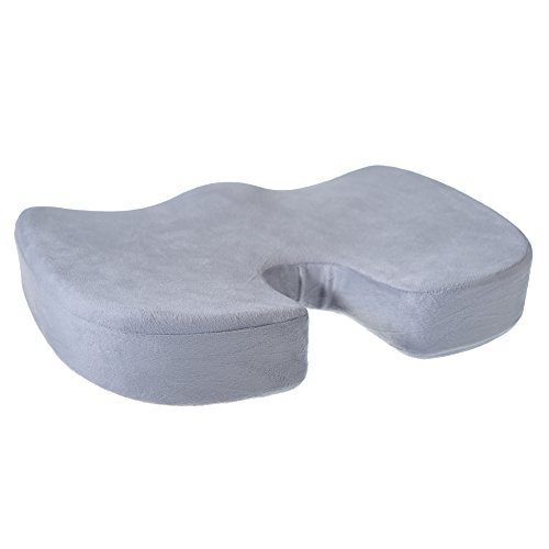 ComfortWise Coccyx Memory Foam Seat Cushion