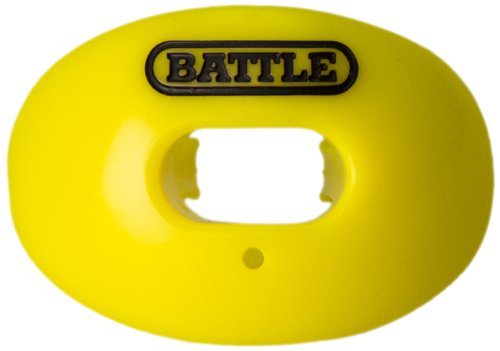 Battle Oxygen Lip Protector Mouthguard, Neon Yellow