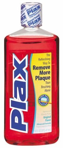 Plax anti plaque dental rinse, original - 16 Oz