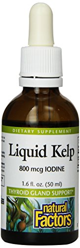 Natural Factors Liquid Kelp, 50ml, 1.6 Fluid Ounce