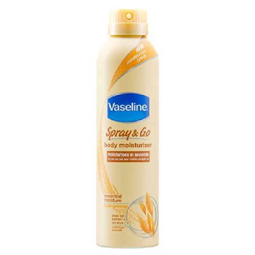 Vaseline Spray & Go Essential Moisture Body Moisturiser 190ml