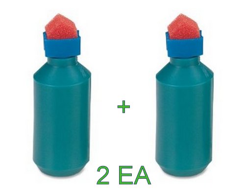2 Each Sparco Envelope Moistener, Bottle Type, Sponge Tipped (SPR01483)