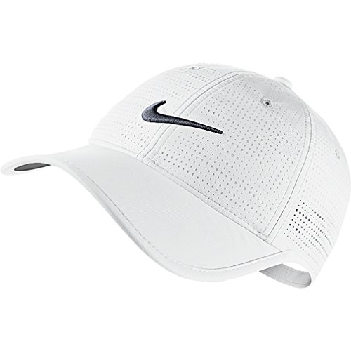 Nike Golf Women's Perforated Cap WHITE/WHITE/BLACK