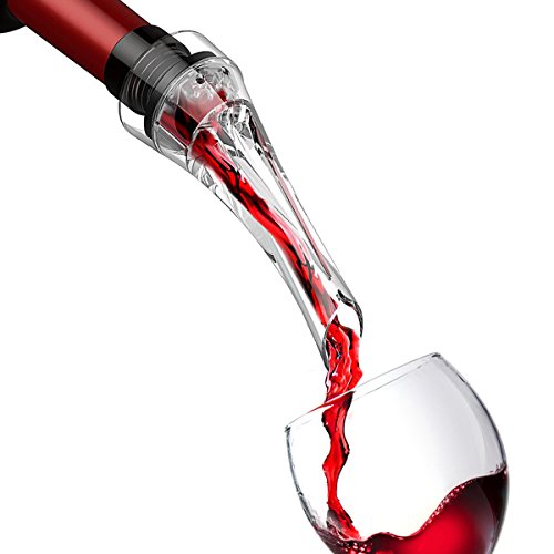 TAIR Wine Aerator Pourer - Aerating Wine Pourer Crystal Decanter Spout