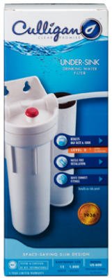 Culligan US-600A US-600A Under-Sink Drinking Water Filter Housing-D-20A Cartridge Included